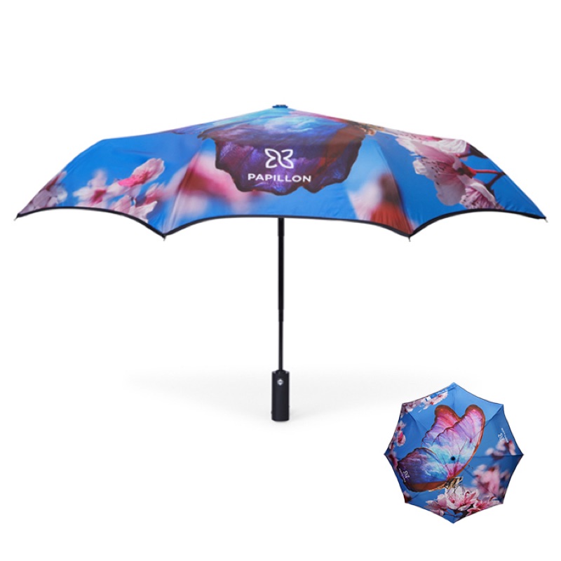 Parapluie pliable avec toile imprimée sur-mesure