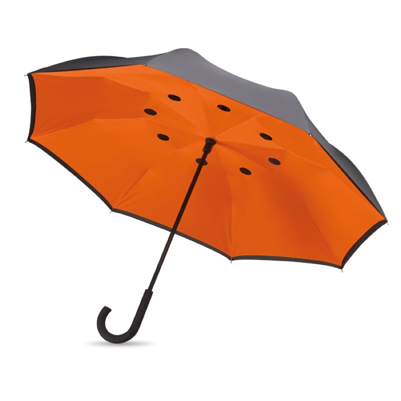 Parapluie inversé sur-mesure